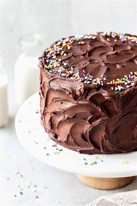 The Best Chocolate Birthday Cake Recipe With Chocolate Frosting