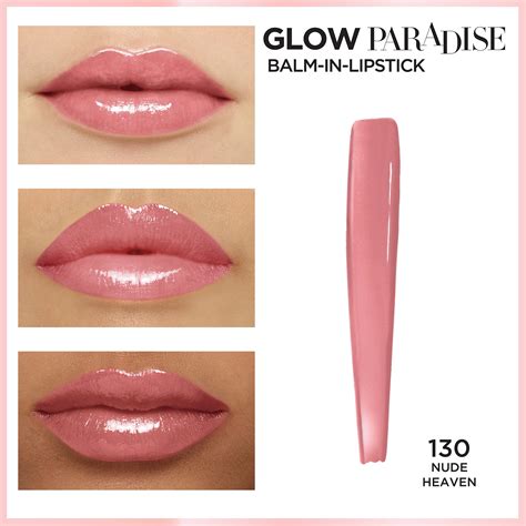Buy L Oreal Paris Glow Paradise Hydrating Balm In Lipstick With Pomegranate Extract Nude Heaven