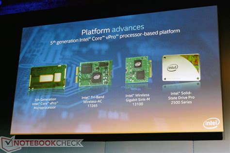 Intel Officially Introduces 5th Generation Intel Core Vpro Processors