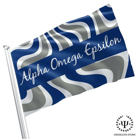 Alpha Omega Epsilon Flags And Bannersalpha Omega Epsilon 5 3x5 Feet