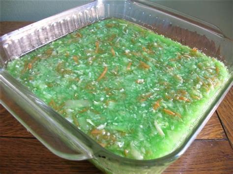 Lime Jello Cabbage Salad From Food Com This Jello Salad Is A Tradition