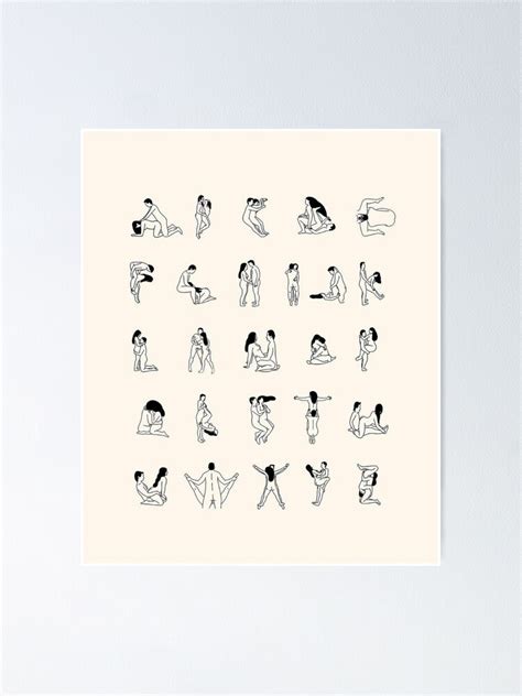 All Sex Position Poster For Sale By Smartdigitalart Redbubble