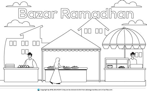 Mewarna Gambar Ihya Ramadan