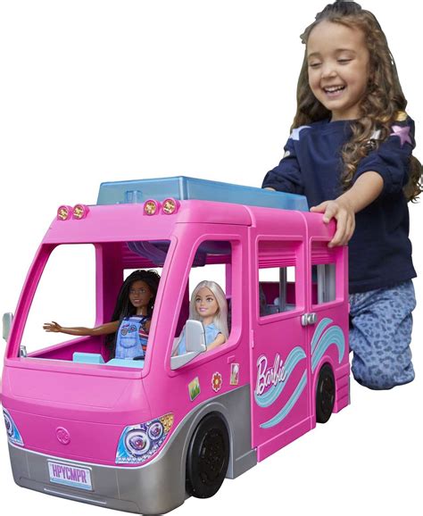 Barbie Camper Doll Playset With 50 Accessories And Waterslide Dream