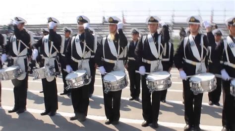 Escuela Naval 2016 Banda De Guerra E Instrumental Ensayo Parada