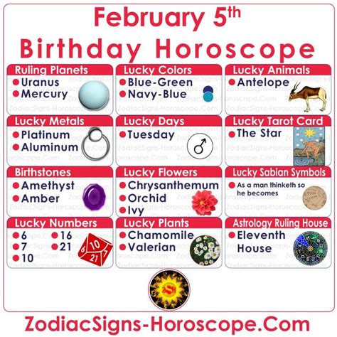 February 5 Zodiac Complete Birthday Personality And Horoscope Zsh