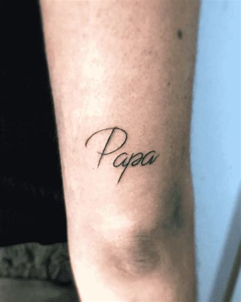 Papa Tattoo Design Images Papa Ink Design Ideas In 2021 Small Wrist