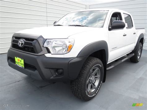 2013 Super White Toyota Tacoma V6 Tss Prerunner Double Cab 72101851