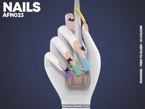 50 Sims 4 Cc Nails You Need In Your Game Ultimate Sims Guides
