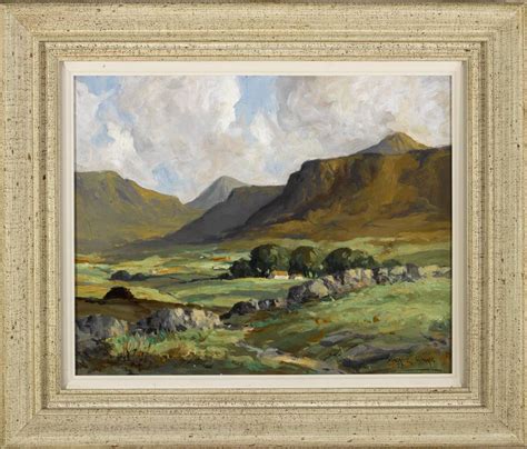 The Hares Gap Mourne Mountains C1935 1939 By Maurice Canning Wilks