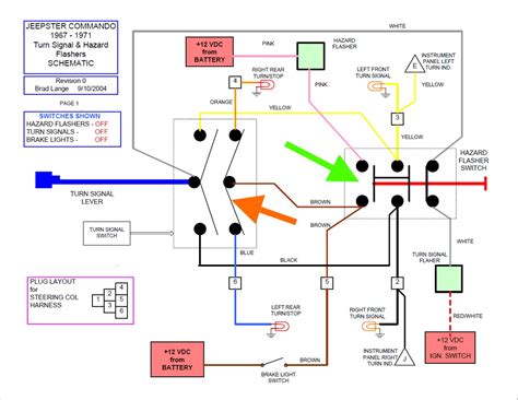 Wiring Diagram For Turn Signal Switcher переводчик на Maia Schema