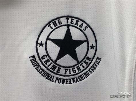 Embroidery The Texas Grime Fighter