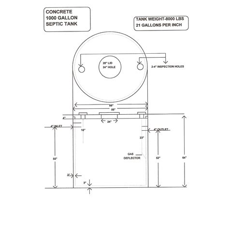 30 1000 Gallon Septic Tank Diagram Wiring Diagram List