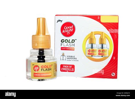 Good Knight Gold Flash Mosquito Repellent Refill Stock Photo Alamy