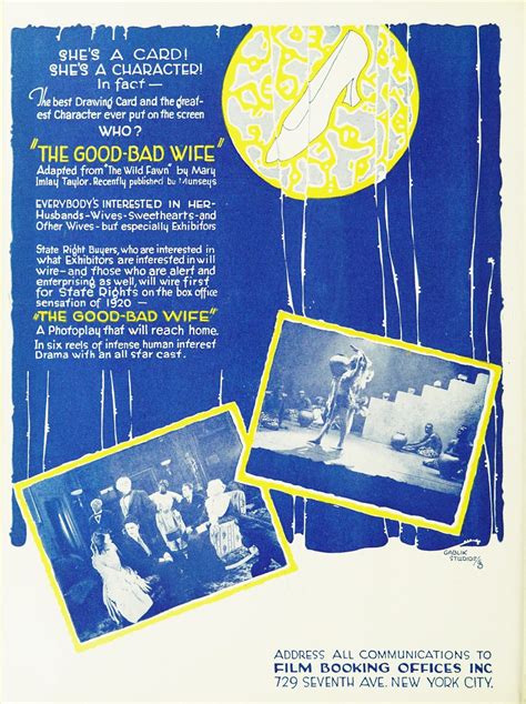 The Good Bad Wife 1920
