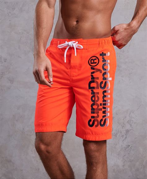 Superdry Short De Surf Superdry Homme Maillots De Bain