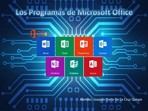 Los Programas De Microsoft Office Tarea De Computo By Joaquin De La
