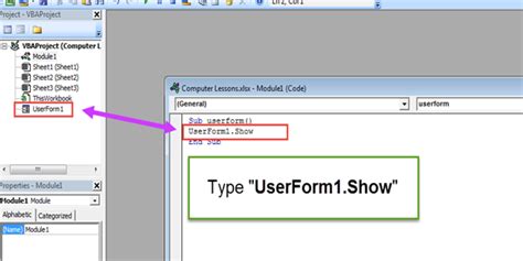 How To Make Simple User Form In Microsoft Excel Using Visual Basic
