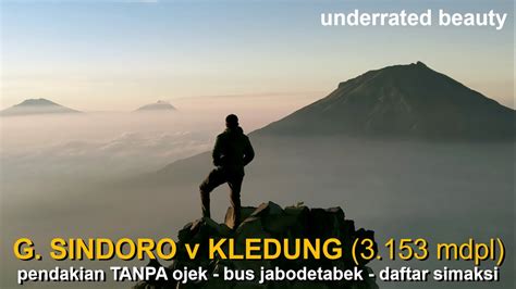 Gunung Sindoro Via Kledung Perjalanan Dari Jabodetabek Pendaftaran