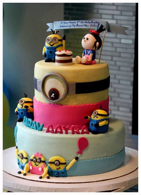 See more ideas about minion cake, minions, cupcake cakes. Minion Cake - CakeCentral.com