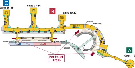 Dca Terminal Map