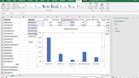 Excel Simple Bar Chart Youtube