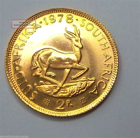 South Africa K Gold Rand Coin Oz Krugerrand