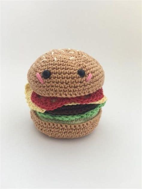 Hamburger Buddy Crochet Pattern By Anouck Specker Breien En Haken