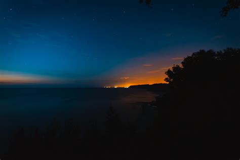 Images Gratuites Ciel Horizon Bleu Nuage Nuit Atmosphère Eau