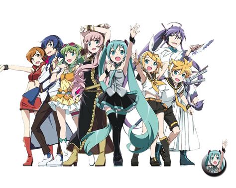 All Dem Main Vocaloids 3 Vocaloid Anime Miku