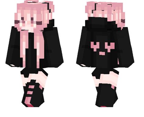 Pink Goth Core Minecraft Pe Skins
