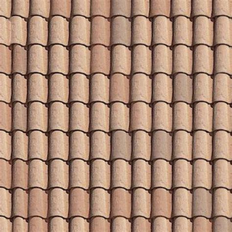 High Resolution Clay Roof Tiles
