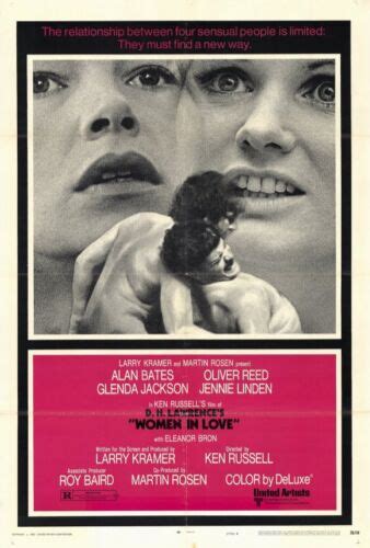 Women In Love Movie Poster 27x40 B Glenda Jackson Jennie Linden Alan Bates Ebay