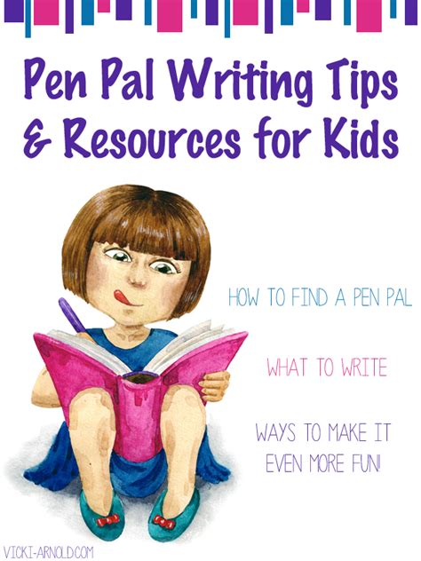 Pen Pal Writing Tips And Resources For Kids Simply Vicki
