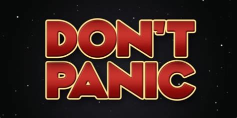 You can get the ultimate hitchhikers guide on amazon. Don't panic with the Hitchhiker's Guide to Hacking infographic - Pop Mythology