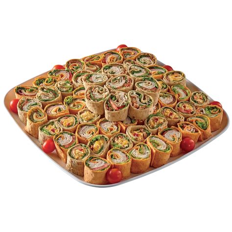 H E B Deli Large Party Tray Assorted Sandwich Wraps Shop Standard