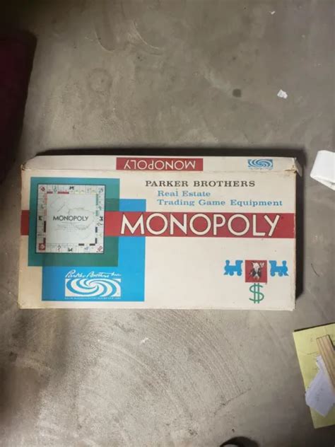 Vintage 1946 Monopoly Board Game 1000 Picclick