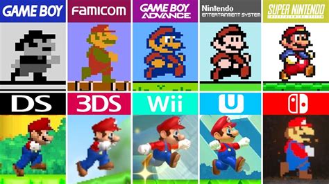 Evolution Of Super Mario Bros 2d Games 1983 2019 Youtube