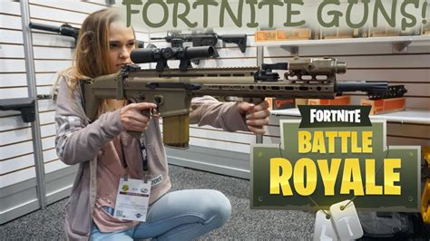 Fortnite Guns In Real Life Trip To Las Vegas Youtube