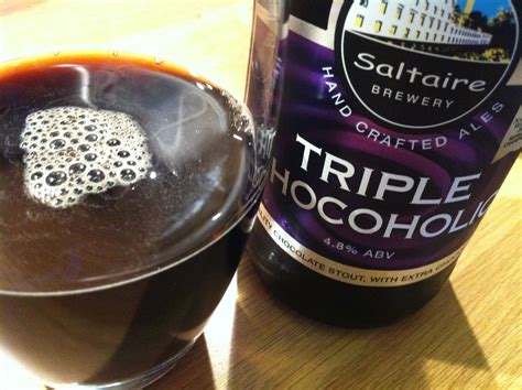 People talk about homemade potato crisps, pickled beetroot and homemade rye bread. Saltaire Brewery Triple Chocoholic | Craft ale, Brewery ...