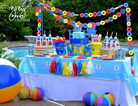 Summer Pool Party Summer Summer Pool Party With Birthday Express Catch My Party