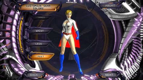 Dc Universe Online Power Girl Character Creationhd Youtube