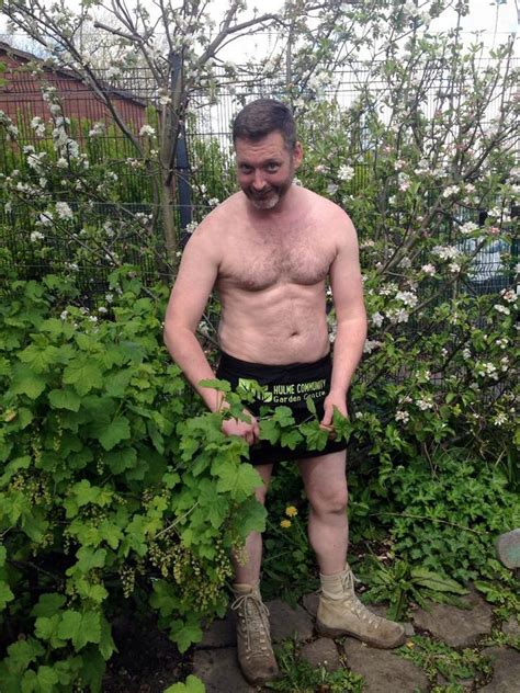 Naked Gardeners At Hulme Community Garden Centre Manchester Evening News