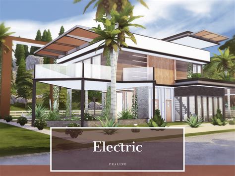 Electric House By Pralinesims At Tsr Sims 4 Updates