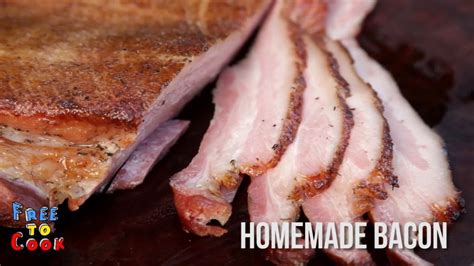 how to make homemade bacon quickie youtube