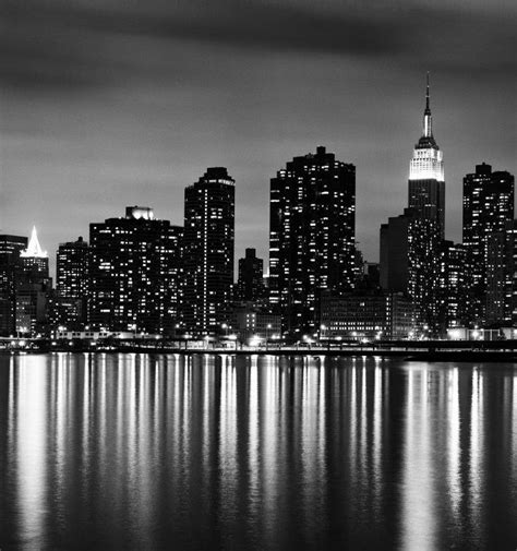 Skyline New York Skyline Black And White City Skyline