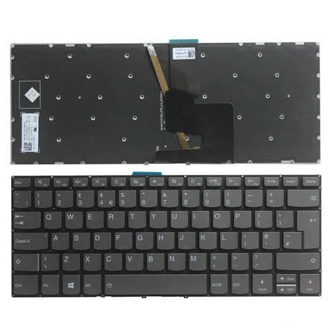 New Lenovo Yoga 520 14ikb 720 15ikb Replacement Laptop Keyboard Uk With