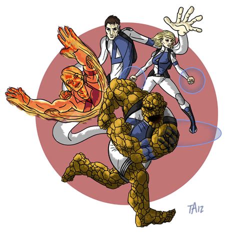 Fantastic Four Redesign By Toekneearrows On Deviantart