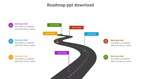 Roadmap Template Ppt Free Download Daxeasy