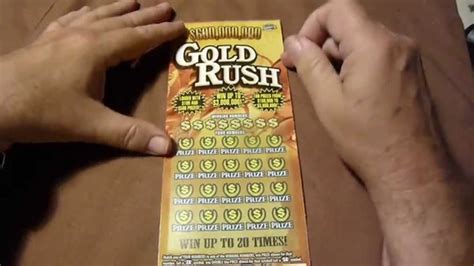 Fl Lottery 20 Gold Rush Winner Youtube